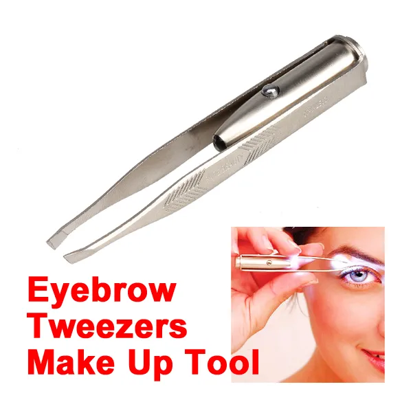 Make Up Tool LED Light Eyelash Eyebrow Hair Removal