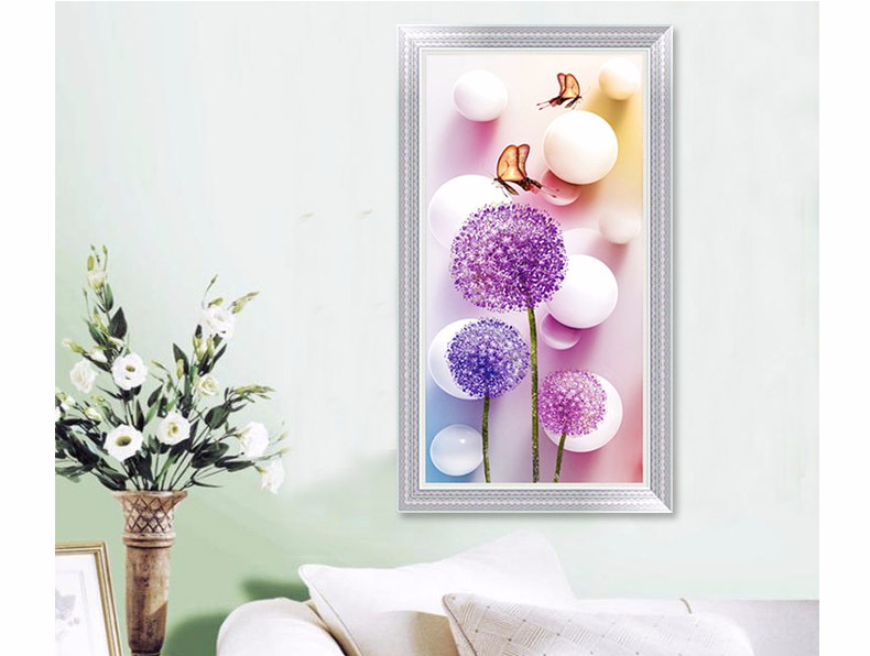 Coast New 5D Diamond Painting Roomflower Painting Small Stick Diamond Cross  Embroidered Diamond Masonry