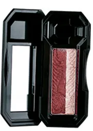 Two-color eyeshadow easy to apply makeup color earth color - Red Wine Maple Leaf