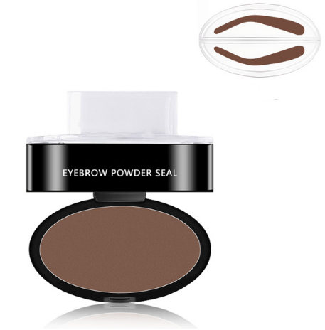 Augenbrauen Puder Stempel Tönung Schablone Kit Kosmetik Profi Make-up Wasserdicht E - Bild 16 von 41