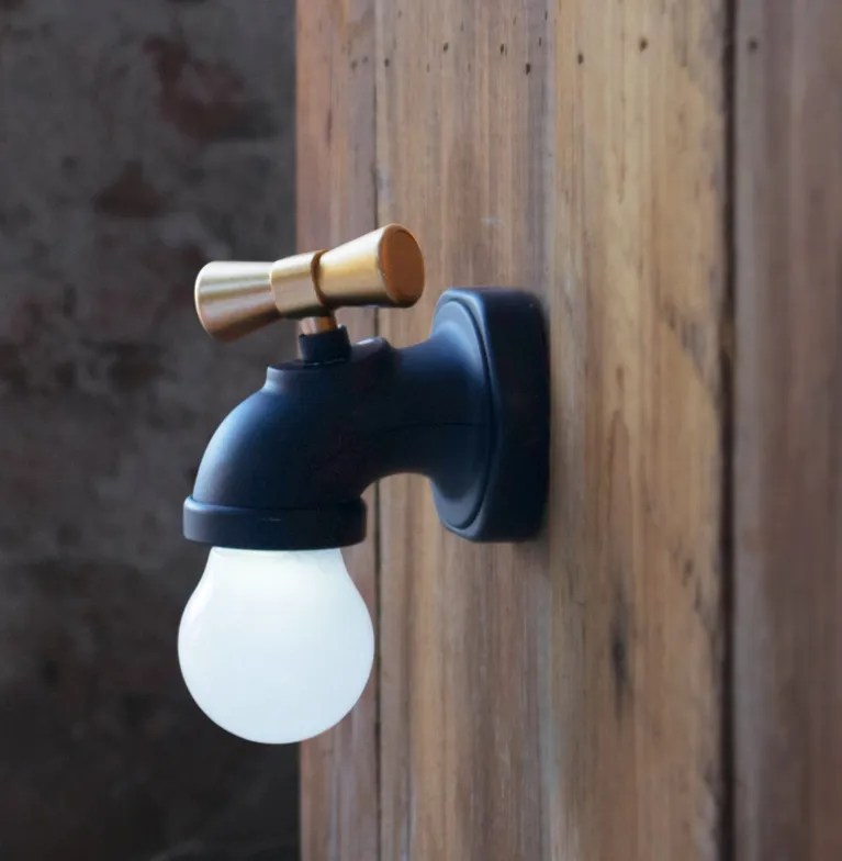 Faucet Night Lamp LED Induction Bed Lamp USB Charging Sound-controlled Night Lamp – image 5