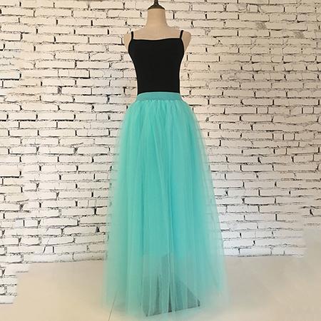 Princess Fairy Style 4 Layers Tulle Skirt