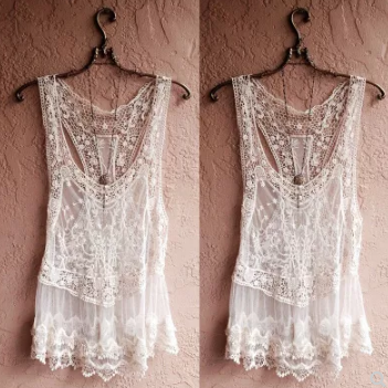 Bohemian Lace Cover Up