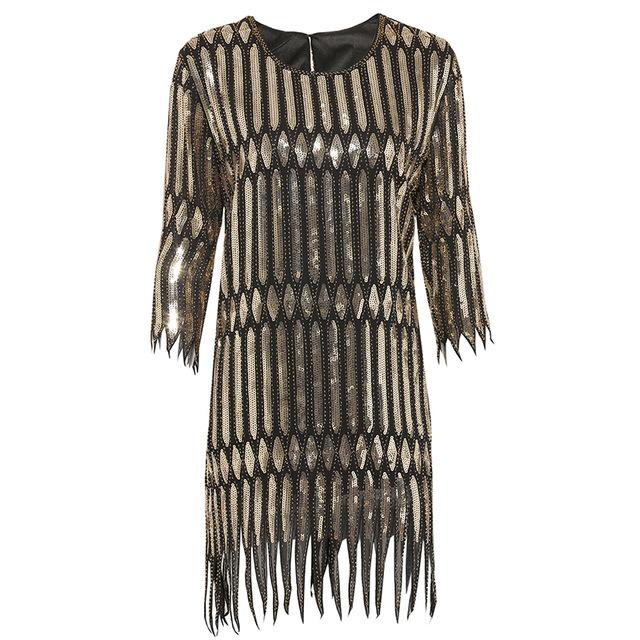 Vintage Club Sequin Party Dress