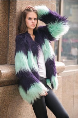 Sweet & Fluffy Festival Faux Fur Jacket