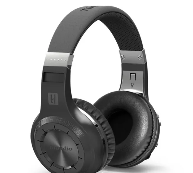 Bluedio Headphones White Silver – image 2