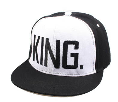Spring and summer new King Queen couple hat Creative fashion outdoor sports sun hat
