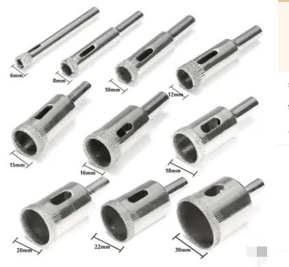 6 50mm Glass Drill Bit Set 1 - Shop at LoveMi
