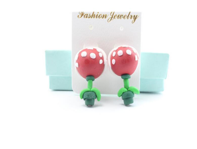 Man Eating Flower Earrings