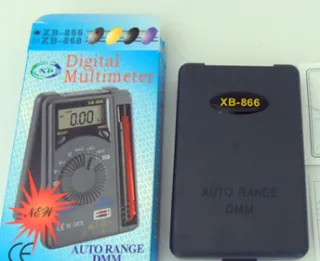 XB-866 Card Pocket Multimeter Compact  Digital Portable Multimeter XB-866 Automatic Range