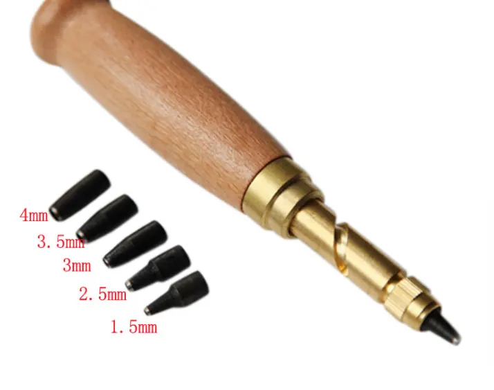 Rotary Punching Punchers Leather Craft Tools Set
