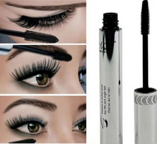 Long Curling Eyelash Extension Black Fiber Mascara Eye Lashes Makeup - Shop at LoveMi