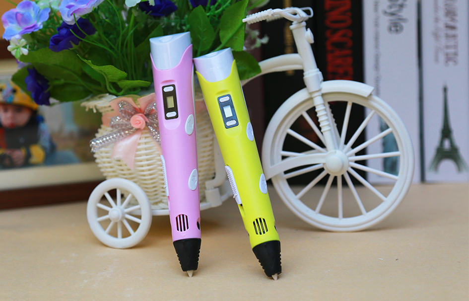 3D print pen 3D pen two generation graffiti 3D stereoscopic paintbrush children puzzle painting toys 6