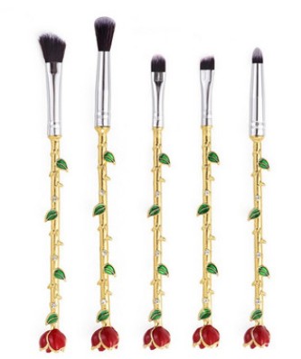 Beauty and the Beast Makeup Brushes Silvery - Shop at LoveMi