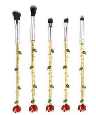 Beauty and the Beast Makeup Brushes Silvery - Shop at LoveMi