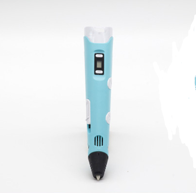 3D print pen 3D pen two generation graffiti 3D stereoscopic paintbrush children puzzle painting toys Blue AU