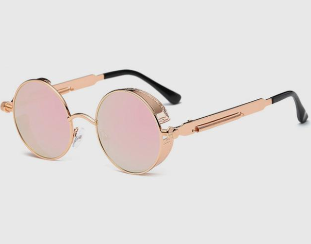 Austin Powers Vintage Round Metal Frame Sunglasses - Image 21