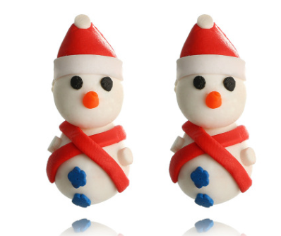 Snowman 2 Stud Earrings