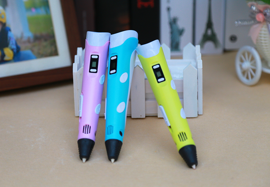 3D print pen 3D pen two generation graffiti 3D stereoscopic paintbrush children puzzle painting toys 5