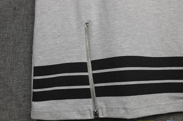 Letter LOVE Print Zip Dress Long T-shirt T