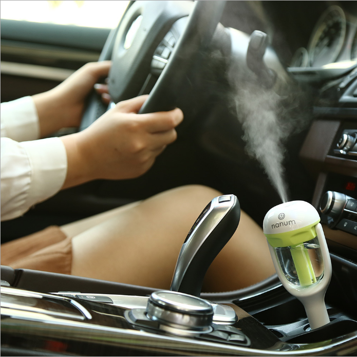 Car Humidifier Air Purifier Freshener Essential Oil Diffuser — foto 7