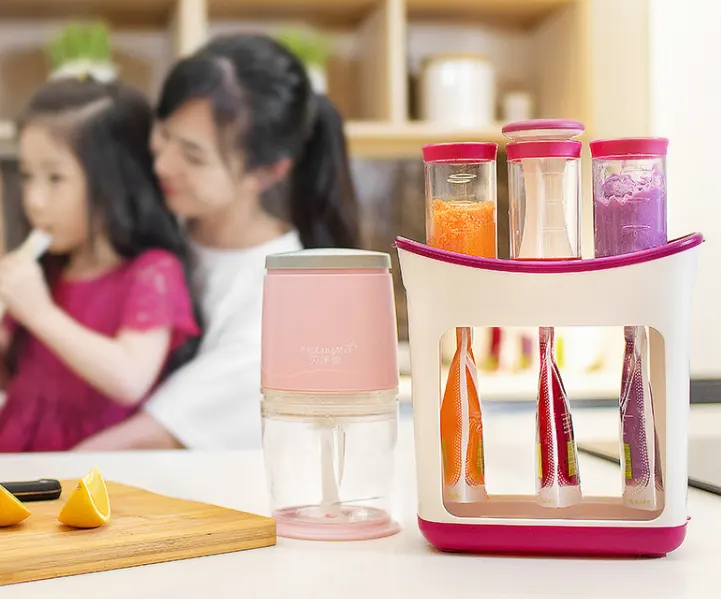 Baby Food Maker Squeeze Station Organic for Newborn Fruit