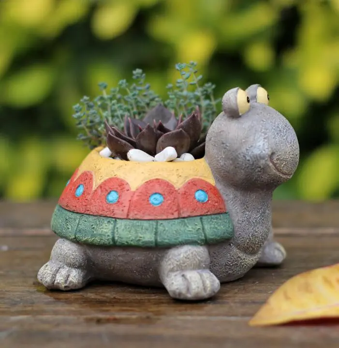 Animal Planter Pot - Turtle1