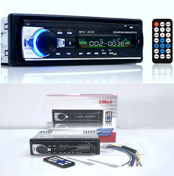 Bluetooth Car Stereo FM Radio MP3 Player