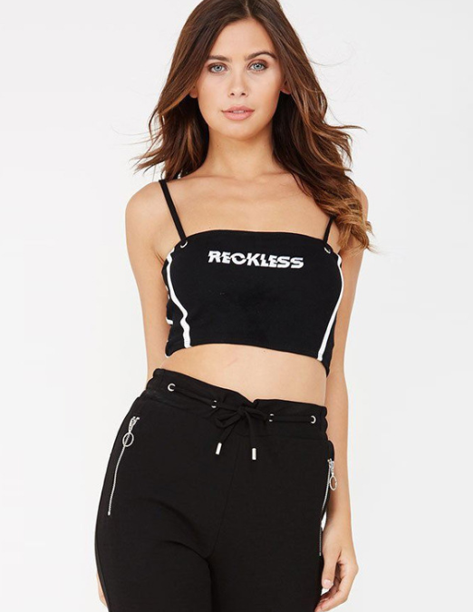 RECKLESS EMBROIDERY TOP