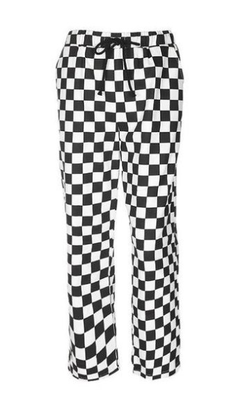 CHECKERBOARD DISCO PANTS