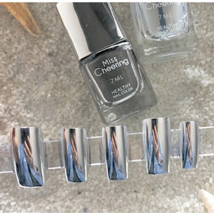 Mirror Silver Nail Polish Base Coat Manicure Nail Treament