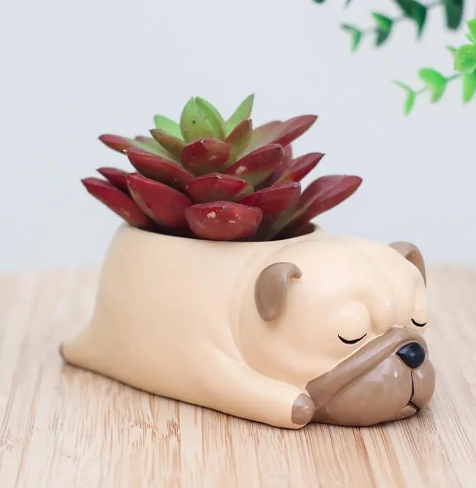 Animal Planter Pot - Dog8