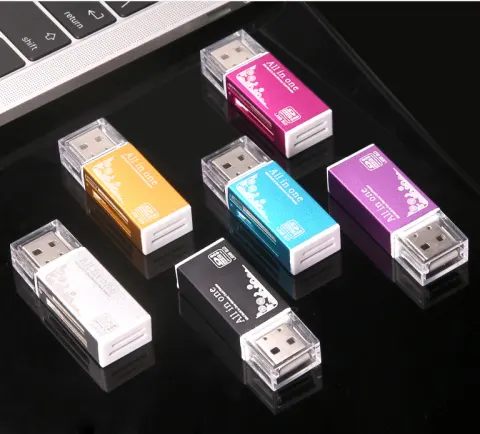 Multi in One Card Reader Mini Versatile SDTF Mobile
