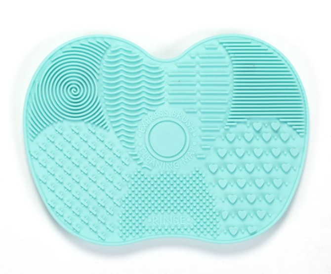 Makeup brush cleaning pad cleaning pad Green - Shop at LoveMi