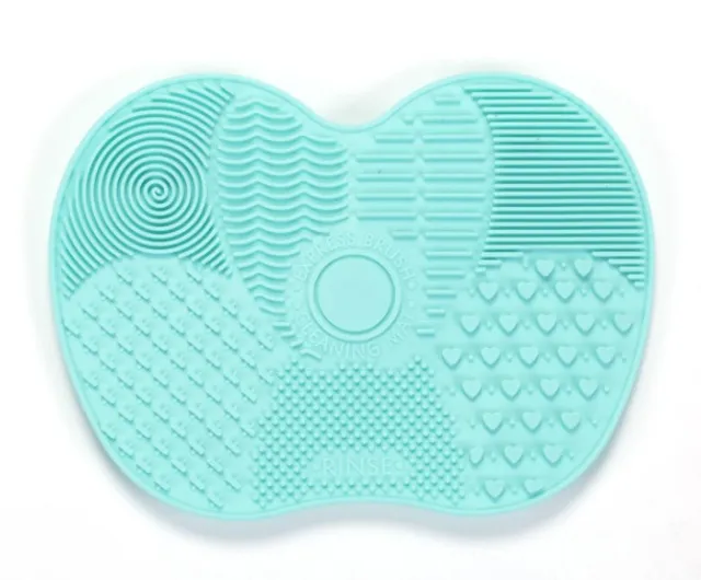 Makeup brush cleaning pad cleaning pad Green - Shop at LoveMi