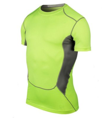 Men's Fitness Short-Sleeve Compression Shirt