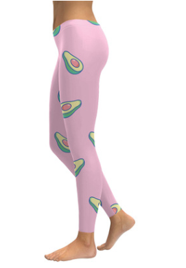 Digital printing fashion female wild nine leggings