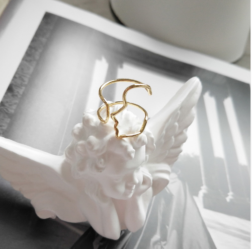 Face contour ring fashionable personality European and Americanring ring ring