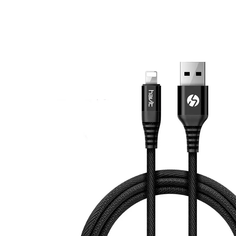 USB-A to Lightning Charging and Data Sync Cable for Mobile Phones