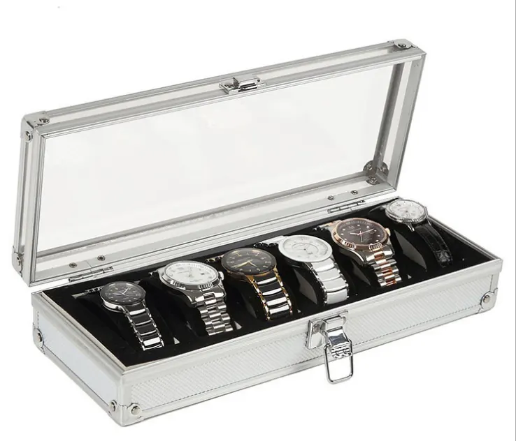Aluminum 6 Watches Boxes