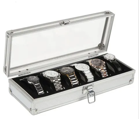 Aluminum 6 Watches Boxes