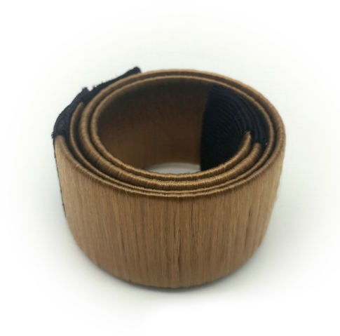 Korean Version Of The Wig Pan Hairpin Ball Head Slap Ring Coffee - Shop at LoveMi