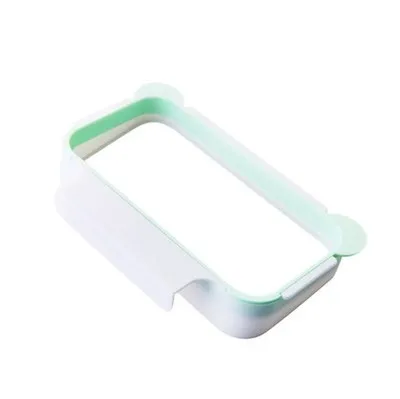 Hanging kitchen trash rack Cabinet door hanging trash rack storage rack Green - Shop at LoveMi