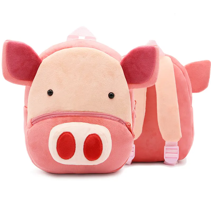 Cute Plush Backpacks Kindergarten Cartoon School Bags Children Animal