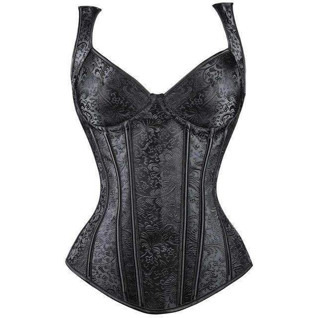 Title 2, New Steampunk Steel Boned Lace up Back Sexy Bod...