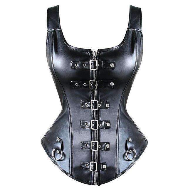 Title 1, New Steampunk Steel Boned Lace up Back Sexy Bod...