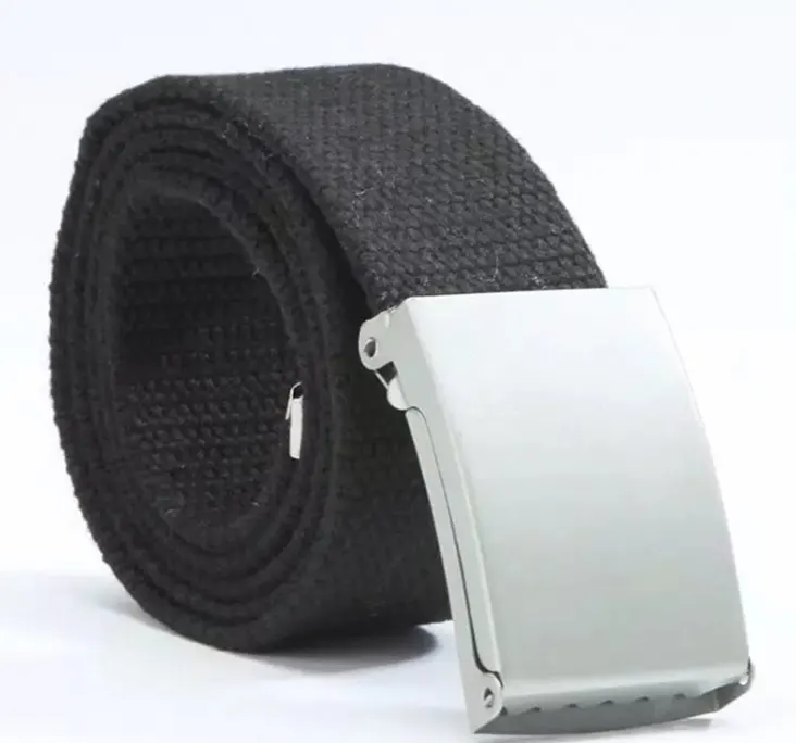 Candy-colored Fashionable Canvas Belts for Men and Women