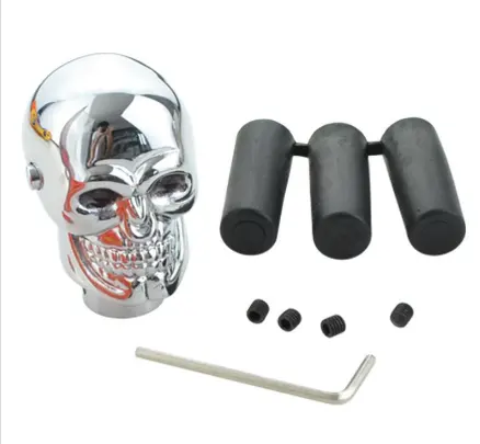 3D Head Blue Led Eye Car Automatic Speed Wood