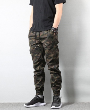 Original Street Fashion Retro Camo Men's Casual Pants Spring Fashion Trousers