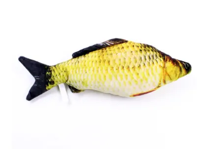 Creative Catnip Fish Pet Plush Toy Cat